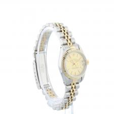 Ladies Rolex DateJust 69173 18ct Yellow Gold   Stainless Steel case with Gilt dial