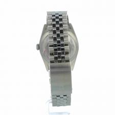 Gents Rolex Datejust 16234 Stainless Steel case with Black Diamond Set dial