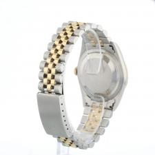 Gents Rolex Datejust 16233 18ct Yellow Gold Stainless Steel case with Champagne Diamond Set dial