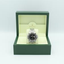 Gents Rolex GMT Master II 116710LN Stainless Steel case with Black dial
