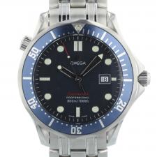 Gents Omega Seamaster 2221.80.00 Steel case with blue wave dial