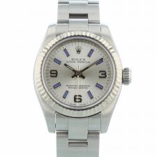 Ladies Rolex Oyster Perpetual 176234 Steel case with Silver dial
