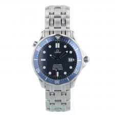 Gents Omega Seamaster 25318000 Steel case with Black Wave dial