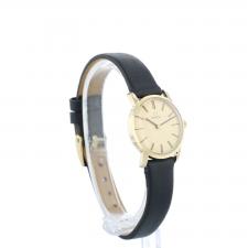 Ladies Omega Dress 9 CT case with Gilt dial