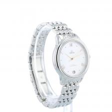 Ladies Omega DeVille 43410342005001 Stainless Steel case with White Mother of Pearl dial