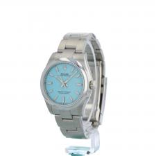 Ladies Rolex Oyster Perpetual 31 277200 Steel case with Tiffany Blue dial