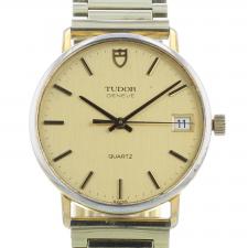 Gents Tudor Geneve 9804 Gold Plated Stainless Steel case with Gilt dial