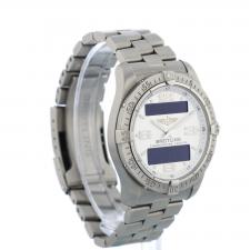 Gents Breitling Aerospace Avantage E7936210 Titanium case with Silver dial