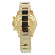 Gents Rolex Daytona 126508 18ct Yellow Gold case with Black dial