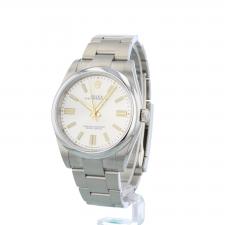 Gents Rolex Oyster Perpetual 41 124300 Steel case with Silver dial