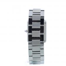 Gents Cartier Tank Solo 3169 Steel case with Silver dial