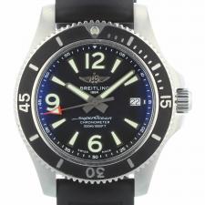 Gents Breitling Super Ocean 42 A17366  Steel case with Black dial
