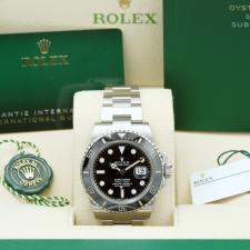 Gents Rolex Submariner Date 126610LN Steel case with Black dial