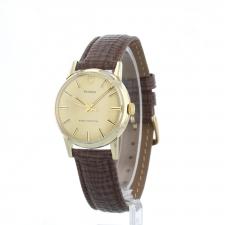 Gents Tudor Dress   9 CT case with Gilt dial