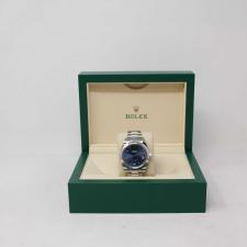 Gents Rolex Datejust 41 126300 Steel case with Azzuro Blue dial