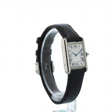 Ladies Cartier Tank Must WSTA0060 Steel case with Silver dial