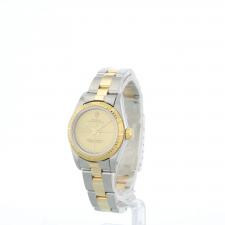 Ladies Rolex Oyster Perpetual 76243 18ct Yellow Gold   Stainless Steel case with Gilt dial