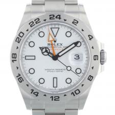 Gents Rolex Explorer II 226570 Steel case with White dial