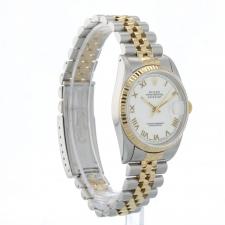 Gents Rolex Datejust 16233 18ct Yellow Gold   Stainless Steel case with White dial