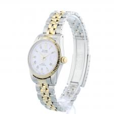 Gents Tudor Prince 72033 18ct Yellow Gold Stainless Steel case with White Diamond Dot dial
