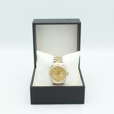 Gents Rolex Datejust 16013 18ct Yellow Gold   Stainless Steel case with Gilt dial