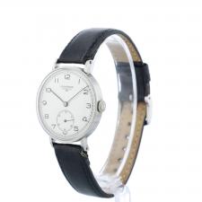 Gents Longines Steel case with Silver dial