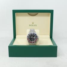 Gents Rolex GMT Master II 126710BLRO Steel case with Black dial