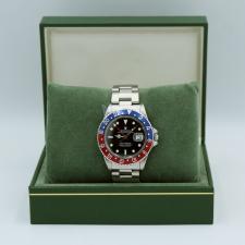 Gents Rolex GMT 16750 Stainless Steel case with Black dial