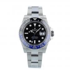 Gents Rolex GMT Master II 126710BLNR Stainless Steel case with Black dial