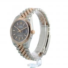 Gents Rolex Datejust 36 126231 18ct Rose Gold   Stainless Steel case with Grey dial