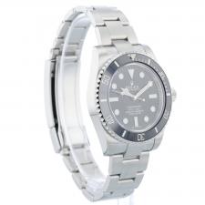 Gents Rolex Submariner Non Date 114060 Steel case with Black dial
