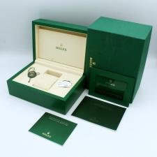 Gents Rolex Oyster Perpetual 41 124300 Steel case with Green dial