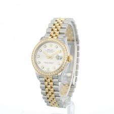 Ladies Rolex DateJust 31 278383RBR 18ct Yellow Gold   Stainless Steel case with Silver Diamond Dot dial