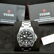 Gents Tudor Pelagos 2543C1A7NU Titanium case with Black dial