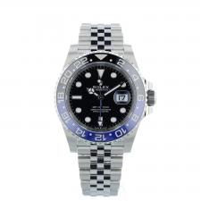 Gents Rolex GMT Master II 126710BLNR Stainless Steel case with Black dial