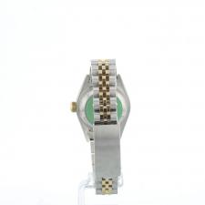 Ladies Rolex DateJust 69173 18ct Yellow Gold Stainless Steel case with Champagne Diamond Set dial