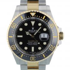 Gents Rolex Sea Dweller 126603 18ct Yellow Gold   Stainless Steel case with Black dial