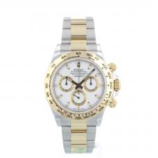 Gents Rolex Daytona 116503 18ct Yellow Gold   Stainless Steel case with White dial