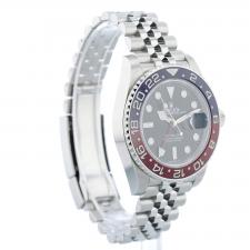 Gents Rolex GMT Master II 126710BLRO Stainless Steel case with Black dial