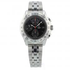 Gents Tudor Chronautic 79380 Steel case with Black dial