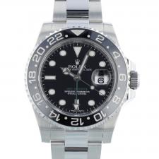 Gents Rolex GMT Master II 116710LN Stainless Steel case with Black dial