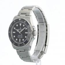 Gents Rolex Submariner Non Date 124060 Steel case with Black dial