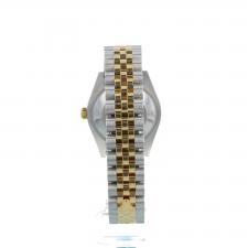 Ladies Rolex DateJust 31 178273 18ct Yellow Gold   Stainless Steel case with Black Diamond Set  dial