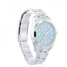 Gents Rolex Milgauss 116400GV Steel case with Blue dial