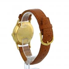 Gents Rolex Precision  18 CT case with Silver dial