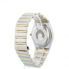 Gents Omega Constellation 12023000 18ct Yellow Gold Stainless Steel case with White dial