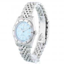 Gents Tudor Black Bay 54 79000 Steel case with Lagoon Blue dial