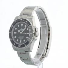 Gents Rolex Submariner Non Date 114060 Steel case with Black dial