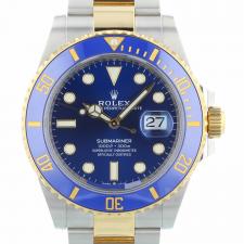 Gents Rolex Submariner Date 126613LB 18ct Yellow Gold   Stainless Steel case with Blue dial