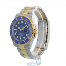 Gents Rolex Submariner Date 116613LB 18ct Yellow Gold   Stainless Steel case with Blue dial